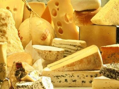 O queixo na dieta dun home pode estimular a potencia