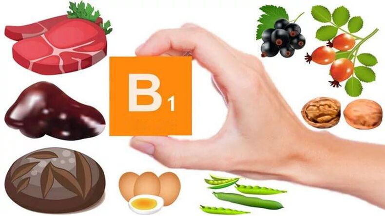 Alimentos con vitamina B1 (tiamina)